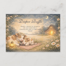Highland Cow Meadow Diapper Raffle