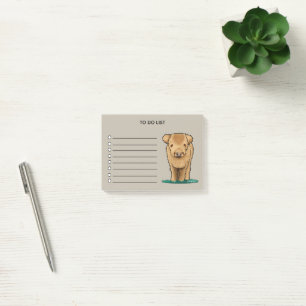 Highland Cow Note Pad Post-it Klebezettel