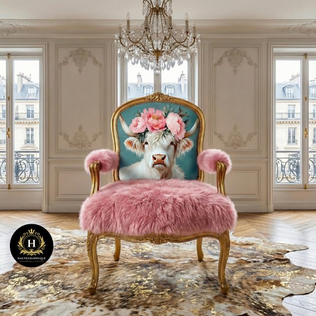 Highland Cow Rustic Boho Bauernhof Decoupage Seidenpapier (Von Creator hochgeladen)