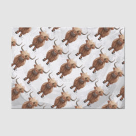 Highland Cow Seidenpapier