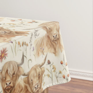 Highland Cows Tischdecke