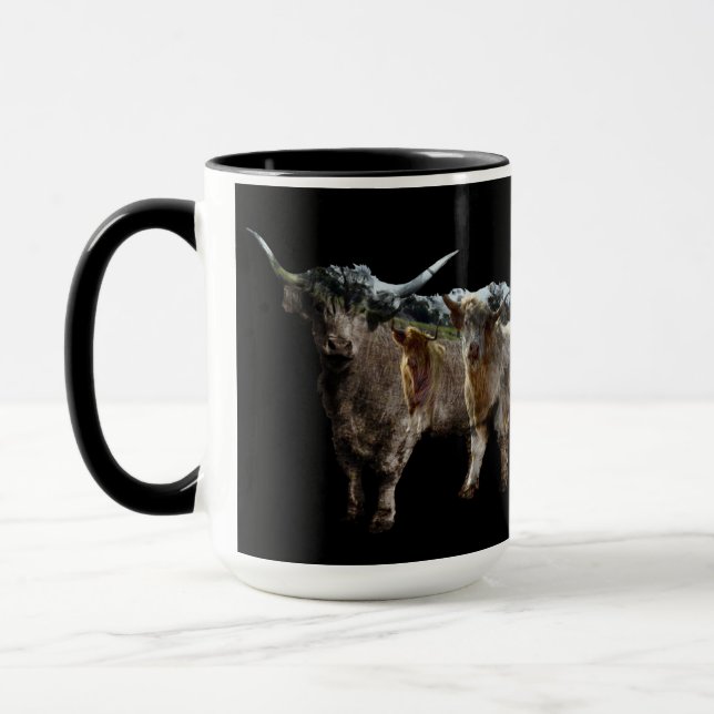 Highland-Cuh Design, Kaffeetasse (Links)