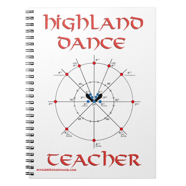 Highland Dance Teacher Journal (Devant)