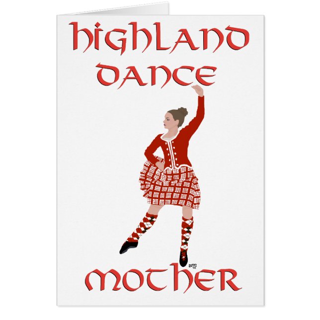 Highland Dancer Mother - Red (Vorne)