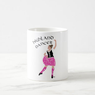 Highland Dancer Pink Kaffeetasse