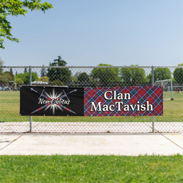 Highland Festival Clan MacTavish Zent Banner (Insitu)