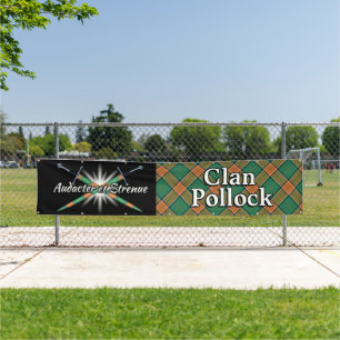 Highland Festival Clan Pollock Zent Banner