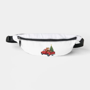 Highland-Kuh auf LKW-Bauernhof-Landwirt-Weihnachts Bauchtasche