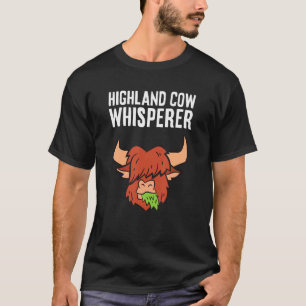 Highland-Kuh-Flüsterer Süße schottische Highland-K T-Shirt