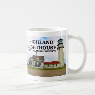 Highland Lighthouse, Cape Cod, Massachusetts-Tasse Kaffeetasse
