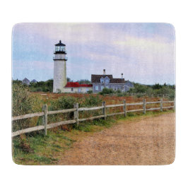 Highland Lighthouse, Massachusetts Cutting Board Schneidebrett