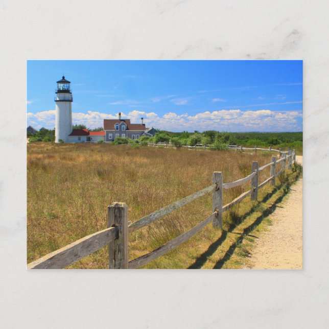 Highland Lighthouse Truro Cape Cod Postkarte (Vorderseite)