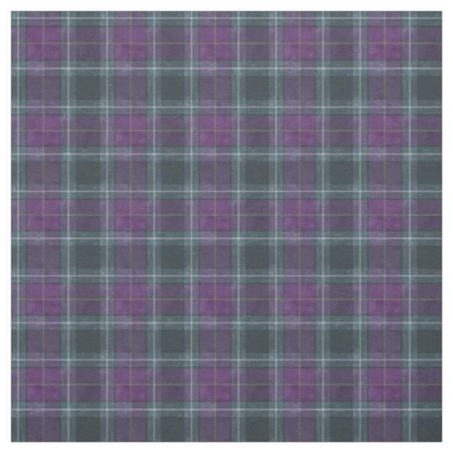 Highland Lila Grün Twilight Plaid Stoff (Muster)
