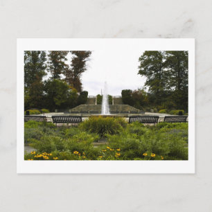 HIghland Park Fountain, Pittsburgh, PA Postkarte