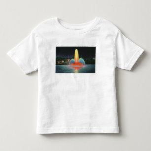 Highland- Parkreservoir belichtet nachts Kleinkind T-shirt