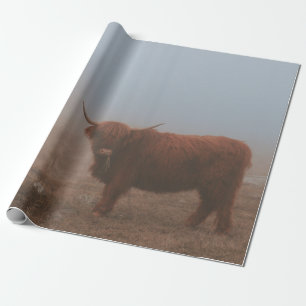 HIGHLAND-RIND GESCHENKPAPIER