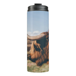 HIGHLAND-RIND THERMOSBECHER
