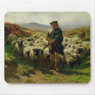 Highland Shepherd, 1859 Mousepad