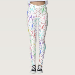 Highland-Tanz Mehrfarben Leggings