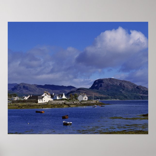 Highland, Wester Ross, Plockton. Poster (Vorne)
