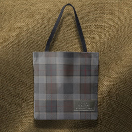 Highlands Dispatch: Personalisierter Tartan-Feldta Tasche