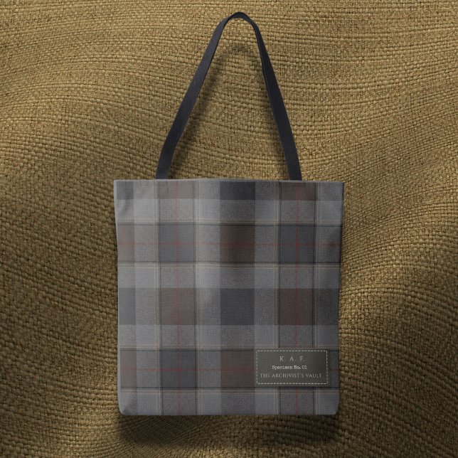 Highlands Dispatch: Personalisierter Tartan-Feldta Tasche (Von Creator hochgeladen)