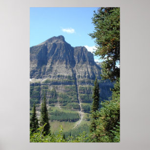 Highline Trail - Glacier Nationalpark Montana Poster