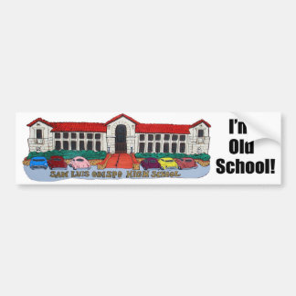 Highschool San Luis Obispo Autoaufkleber