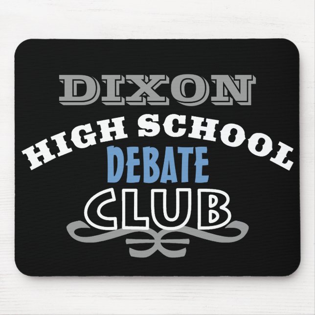 Highschool Verein - Debatte Mousepad (Vorne)