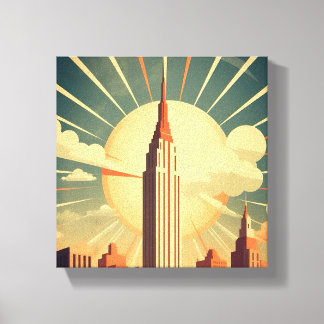 Hightower Sunrise Leinwanddruck