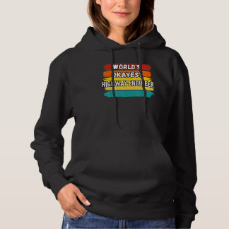 Highway Engineer Welten für den besten Autobahning Hoodie
