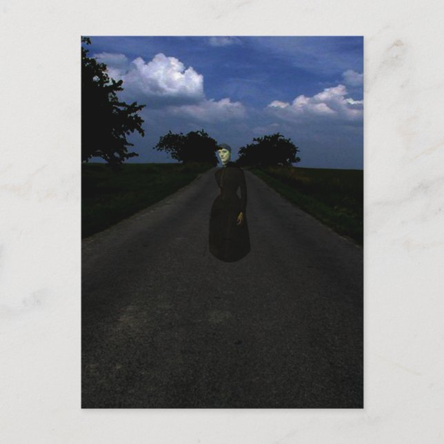 Highway-Geist Postkarte (Vorderseite)