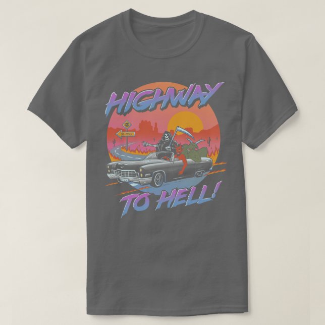 Highway to Hell T-Shirt (Design vorne)