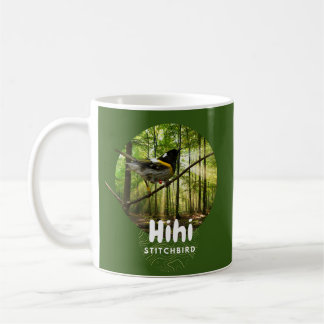 Hihi-Vogel - vom Aussterben bedrohte Nz-Stechbird- Kaffeetasse