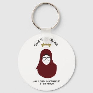 Hijab ist meine Krone - GLÄSER Schlüsselanhänger