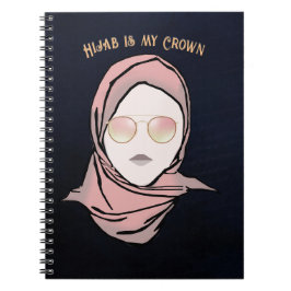 Hijab ist meine Krönungsabbildung | Hintergrund Notizblock