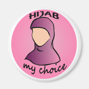 Hijab mein auserlesener Magnet