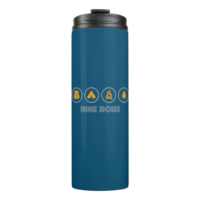 Hike Boise Idaho Thermosbecher (Vorderseite)