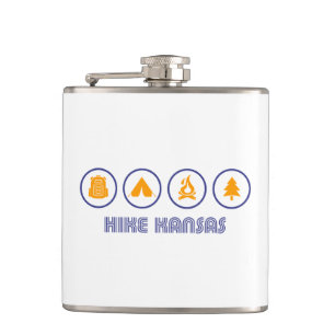 Hike Kansas Flachmann