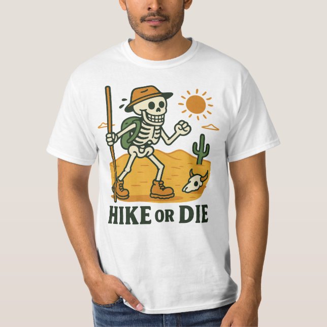 HIKE or DIE T-Shirt (Vorderseite)