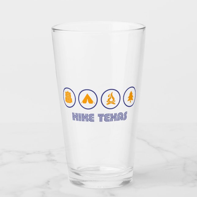 Hike Texas Glas (Vorderseite)