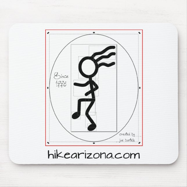HikeArizona.COM - Seit 1996 Mousepad (Vorne)