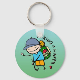 Hiker Schlüsselanhänger