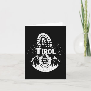 Hiker Tirol Österreich Tirol Urlaub Karte