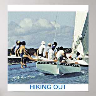 HIKING OUT ON MAN O WAR POSTER