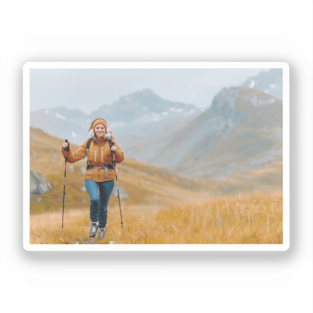 Hiking & Outdoor Memory Sticker (Vorderseite)