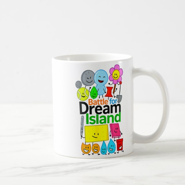 Hilarious Bfdi Graphics For Kids Battle For Dream  Kaffeetasse (Rechts)
