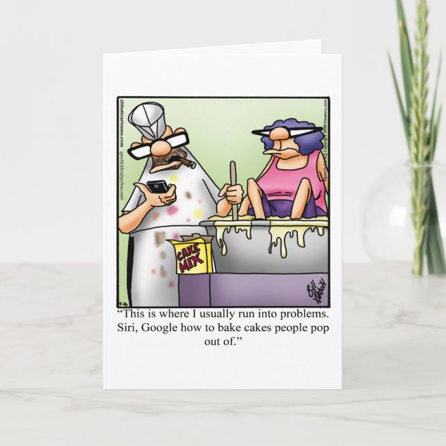 Hilarious Bonne Carte de voeux d'anniversaire (Devant)
