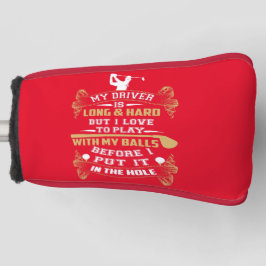 Hilarious Golf Driver Saying Golf Headcover