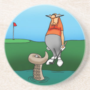 Hilarious Golf Humour Dessous de verre cadeau